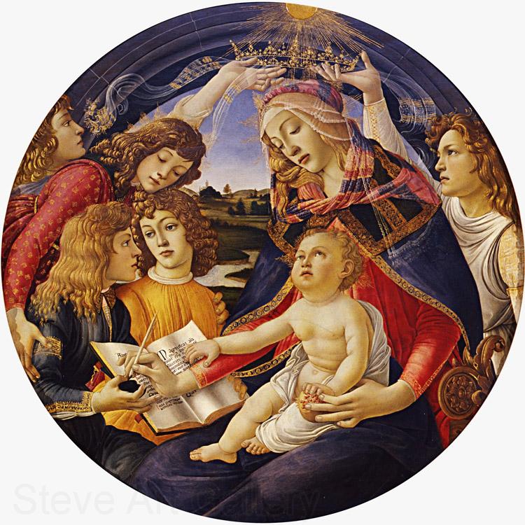 Sandro Botticelli Madonna del Magnificat (mk08)